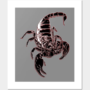 Scorpion 3D Scorpio skorpion Skorpio Posters and Art